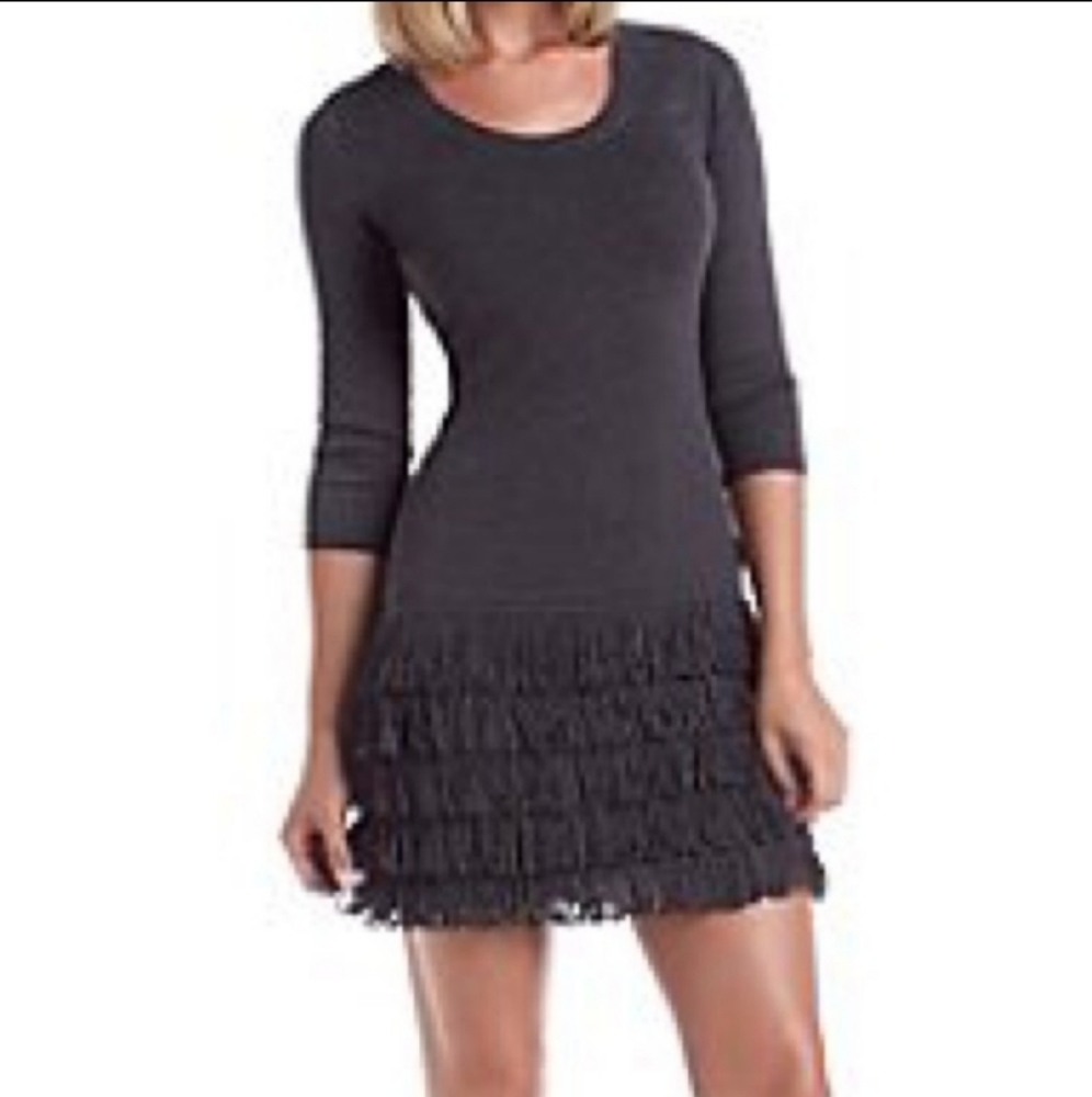 🔴Calvin Klein fringe dress